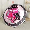 Football Helmets And Ball Automatic Umbrella Compact 8-Rib Design Foldable Design Perfect for Outdoor Adventures Fashion Lovers