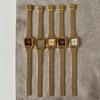 New Luxury Gold ChainVintageWatchFor Women Minimalist And StylishDesign Quartz Wristwatch Women'S Fashion Watch, Women'S Jewelry