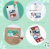 240pcs/1roll Christmas Gift Tags - Self-Adhesive Sticky Label - Christmas Party Supplies, Christmas Accessories,Festive Labeling