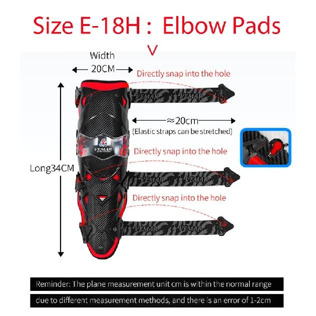 Hot Sale Men's Motorcycle Elbow Pads Four Seasons Universal Flexible Bending Motorcycle Motocross Riding Elbow Pads