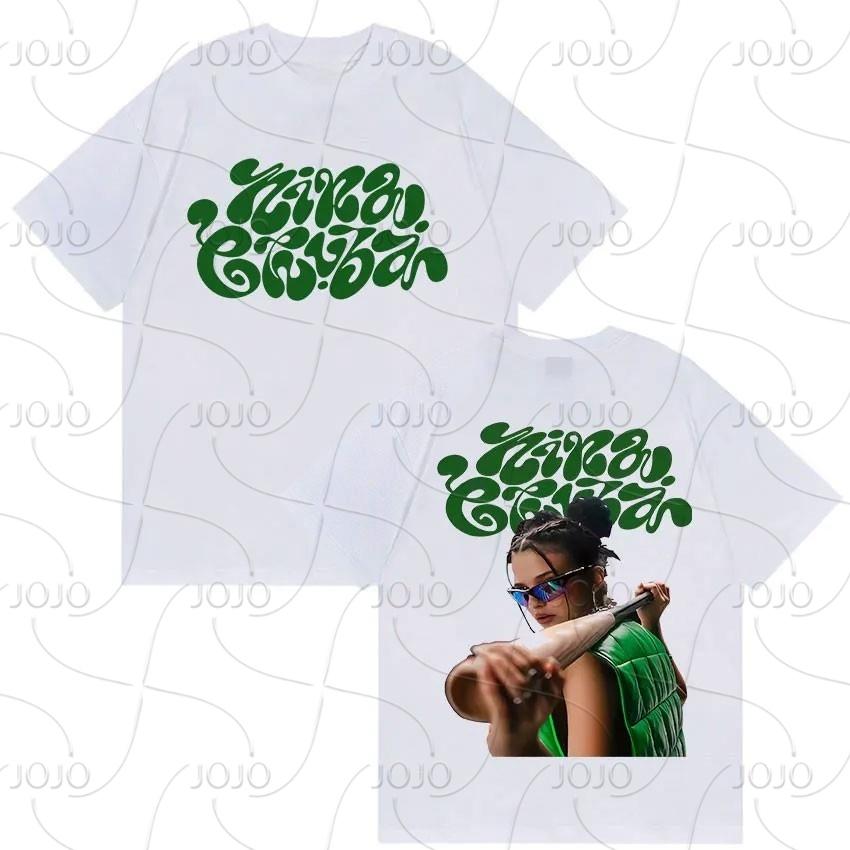 Nina Chuba Gira del Álbum 2025 Camiseta Estampada Hombre Mujer Ropa Hip Hop Camisetas de Manga Corta Moda Retro Camiseta Oversize