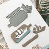 Metall-Stanzformen für Scrapbooking, Kartenherstellung, DIY, Prägung, Schnitte, Basteln, Sterbendes Flaschenelement