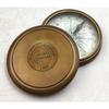 Antique Brown Finish Brass 3" Compass Maritime Stanley London 1885 Compass Gift Item. (Brown Antique Compass with Wood Box)