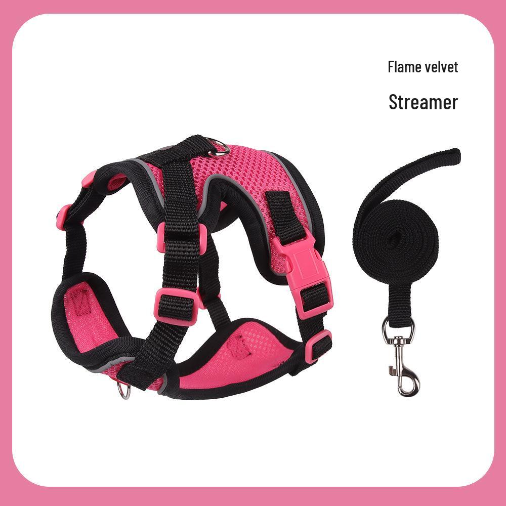 Best-Selling Outdoor Anti-Lost Dog Harness and Leash - Breathable, Comfortable, and Durable s