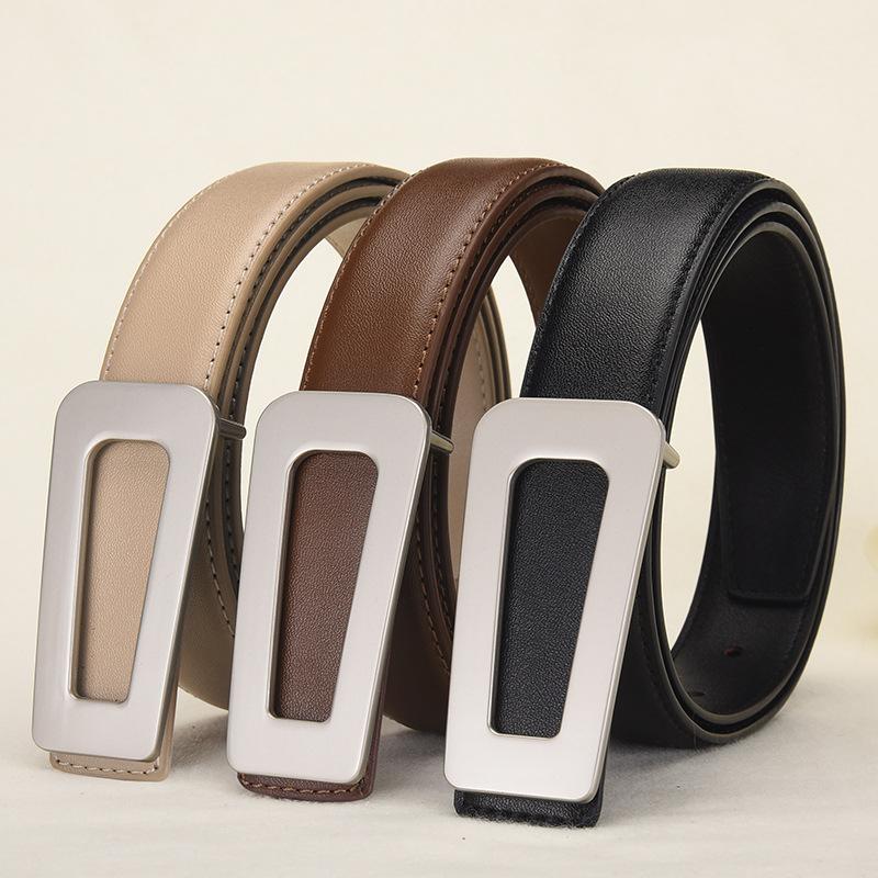 Belt Accessories Premium Black Women'S Skirt Women'S Leather Belt