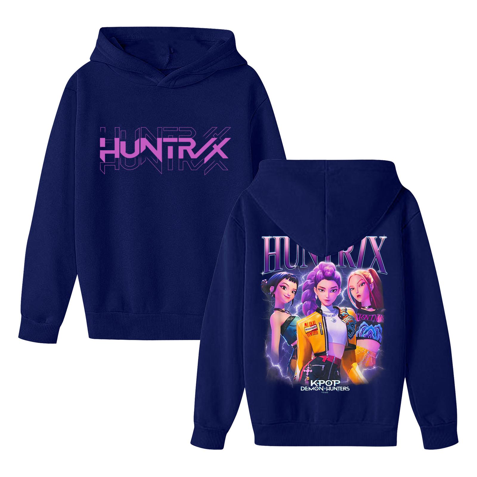 

Детский пуловер с длинным рукавом, свободного кроя, с принтом букв, капюшоном на шнурке 100 тёмно-синий