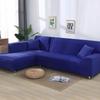 Solid Color 1/2/3/4 Seat Sofa Cover Stretch Milk Silk Fabric Couch Covers for Living Room Sectional Corner Settee Slipcovers 1PC