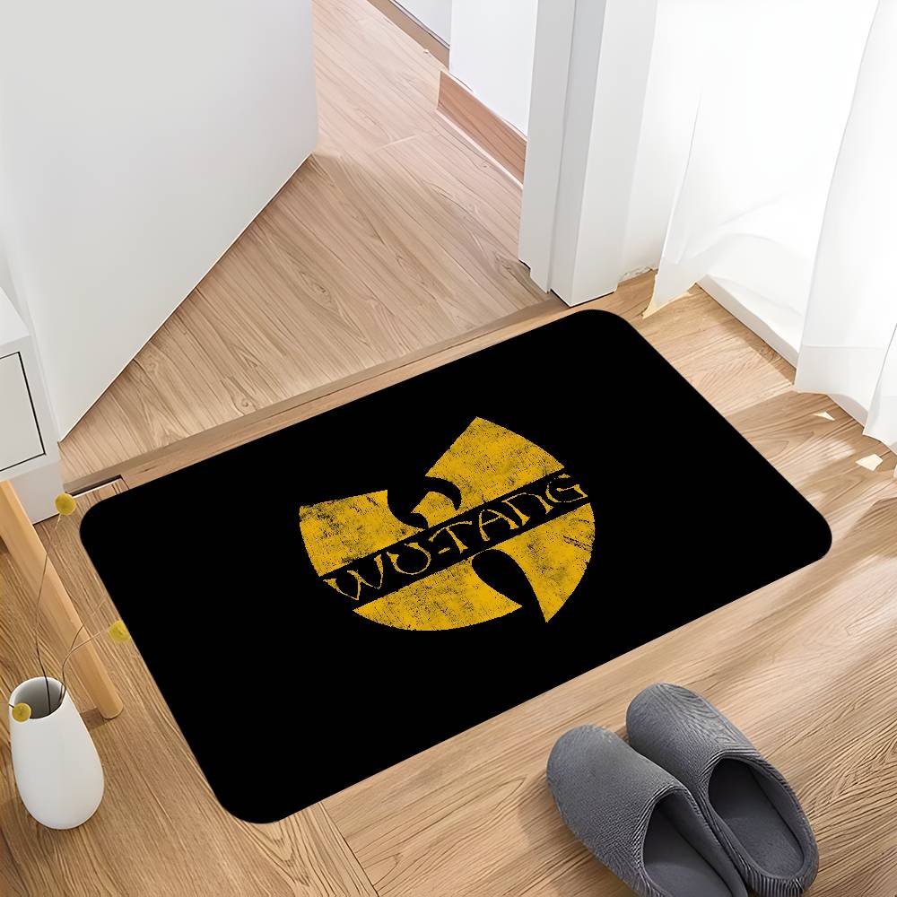 Tappetino da Pavimento WU-TANG-CLAN Antiscivolo Tappetino per Lavanderia Decorazione Lavanderia Balcone Soggiorno Bambini Tappeti per la Casa