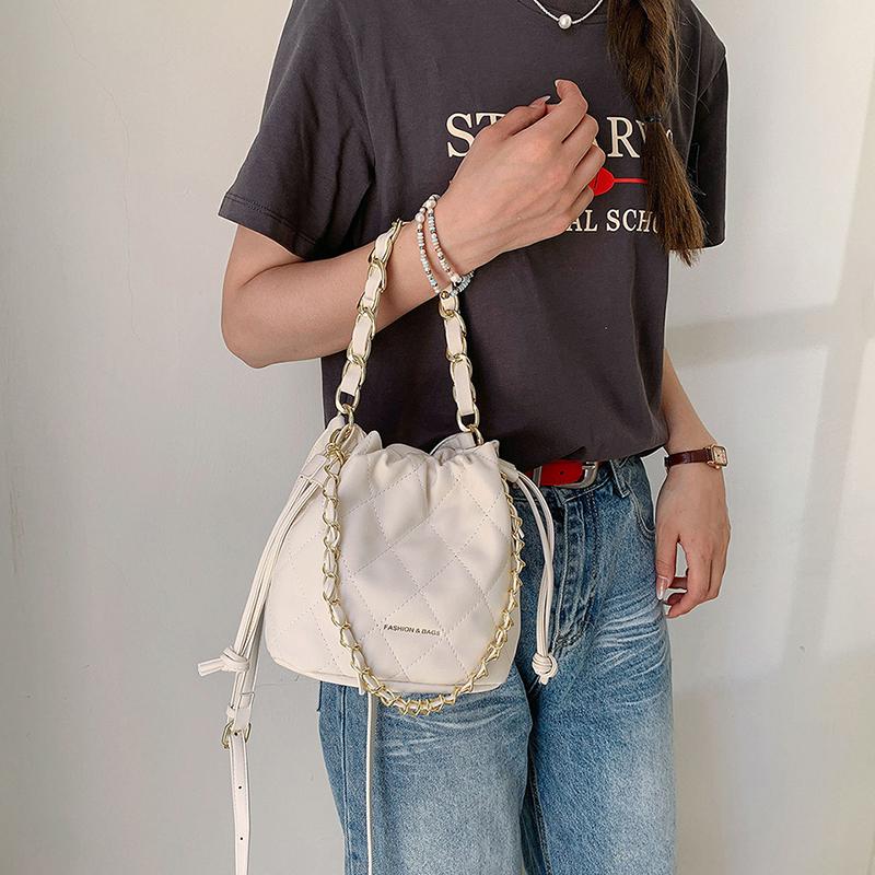 Neue trendige, vielseitige Lingge-Kettentasche für Damen im Frühjahr/Sommer mit hochwertiger, umhängebarer Beuteltasche im Westernstil