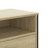 Vidaxl Szafka Pod Tv, Dąb Sonoma, 122X34X41 Cm Materiał Drewnopochodny