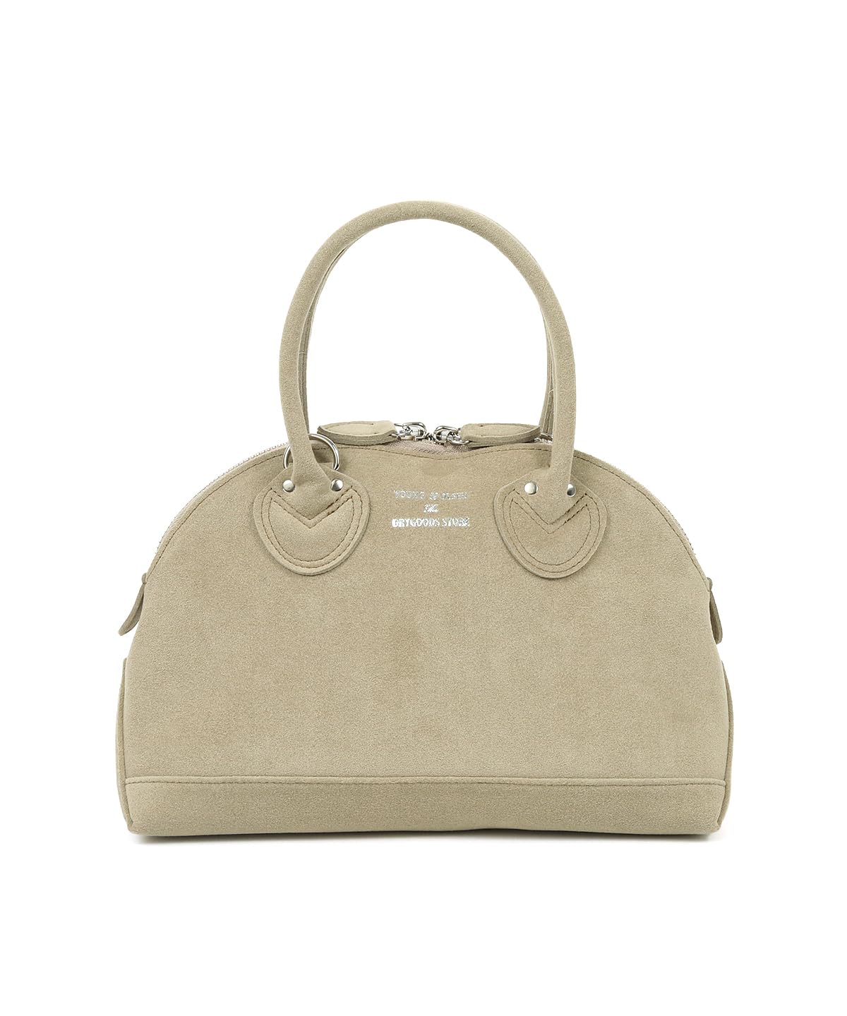 

Handbag ULTRASUEDE ZIP BOAT BAG S SAHARA SAND [Young & Olsen] Women s
