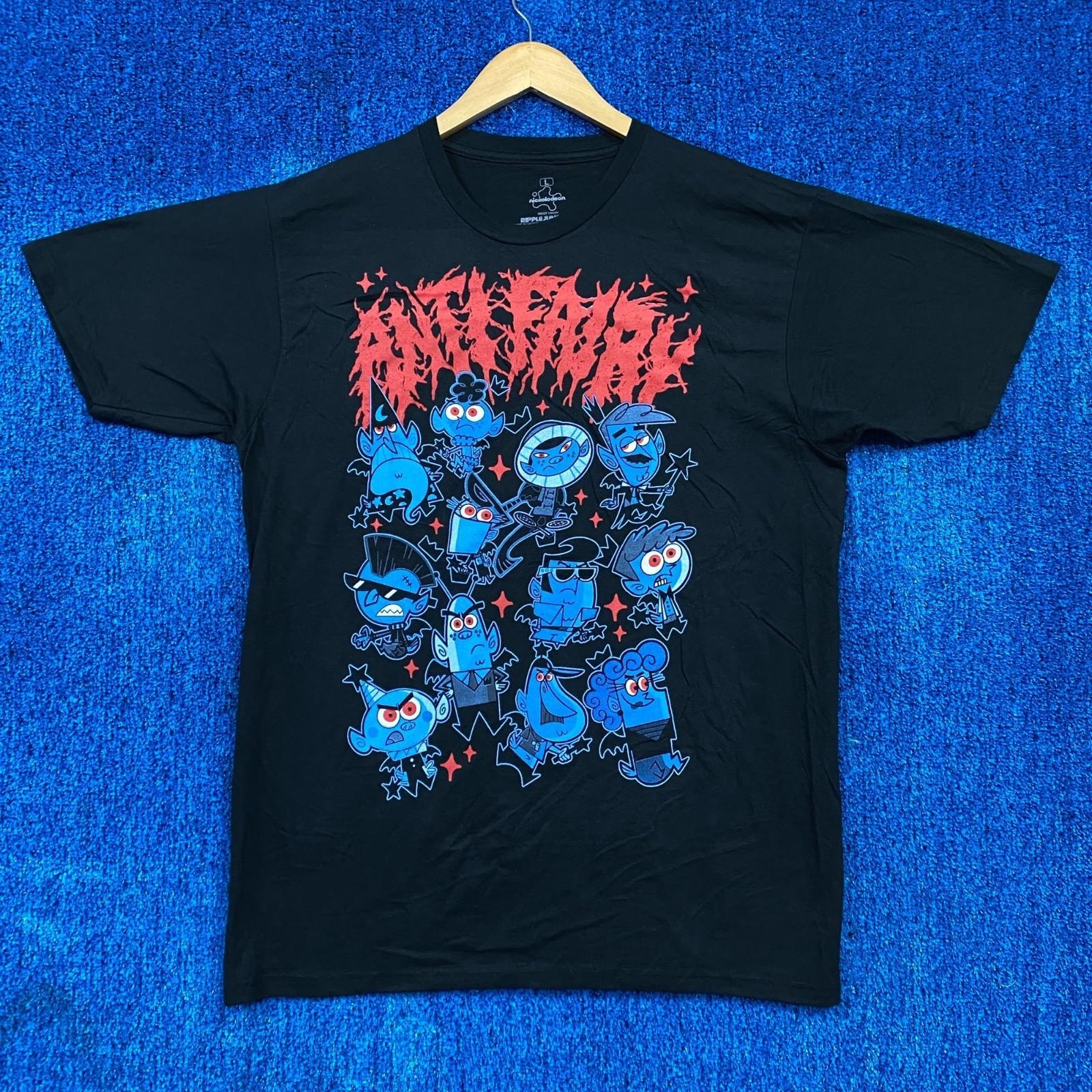 Nickelodeon “The Fairly OddParents Anti-Fairy” Graphic T-Shirt Size L Unisex T-Shirt XXXL