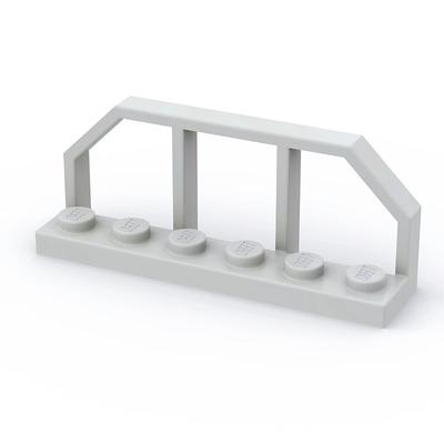10PCS 6583 1x6 Guardrail Building Blocks Moc Fence Part Compatible with Bricks DIY Children Assembly Toys Gift Box