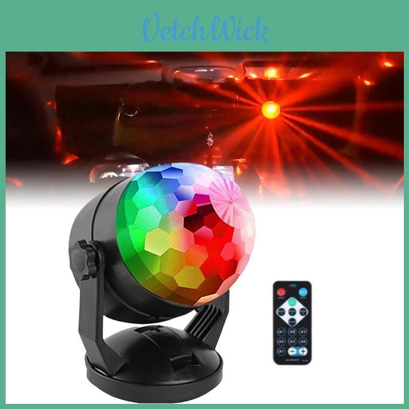 Rgb Color Changing Magical Ball Light With Suction Cup For Vibrant Atmosphere In Ktv And Bars