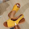 Fashion Women Flat Sandals Summer Fashion  Comfortable Sandals Woman New Outdoor Fashion Open Toe Shoes for Women Sandalias De Mujer
