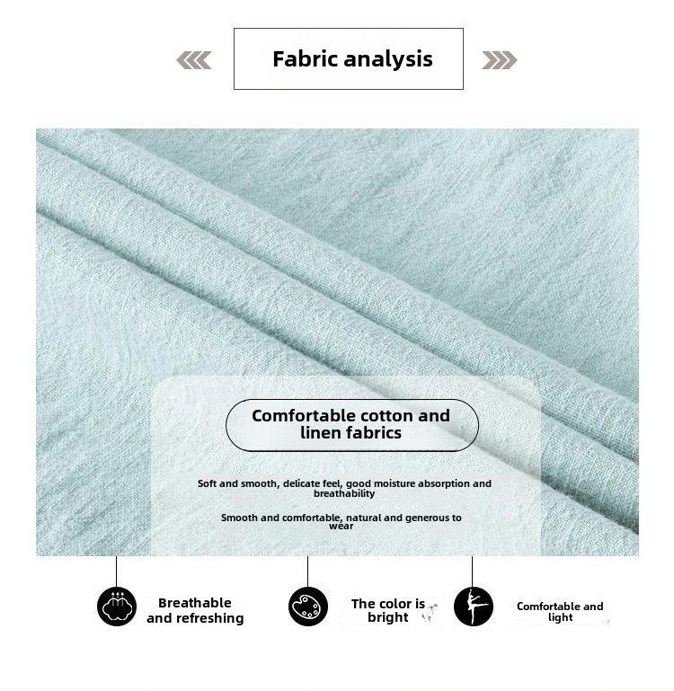 Women's Retro Cotton-Linen Long Sleeve Top - Slim Fit, Stand-Up Collar, Buttoned Shirt for Spring, Summer, and Autumn