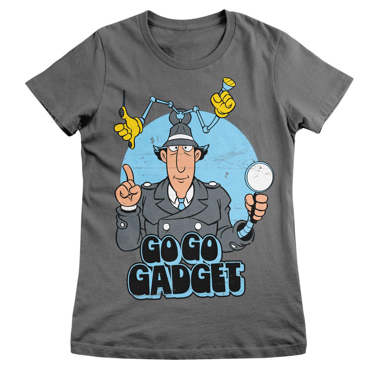Officially Licensed Inspector Gadget Go Go Gadget Women T-Shirt L