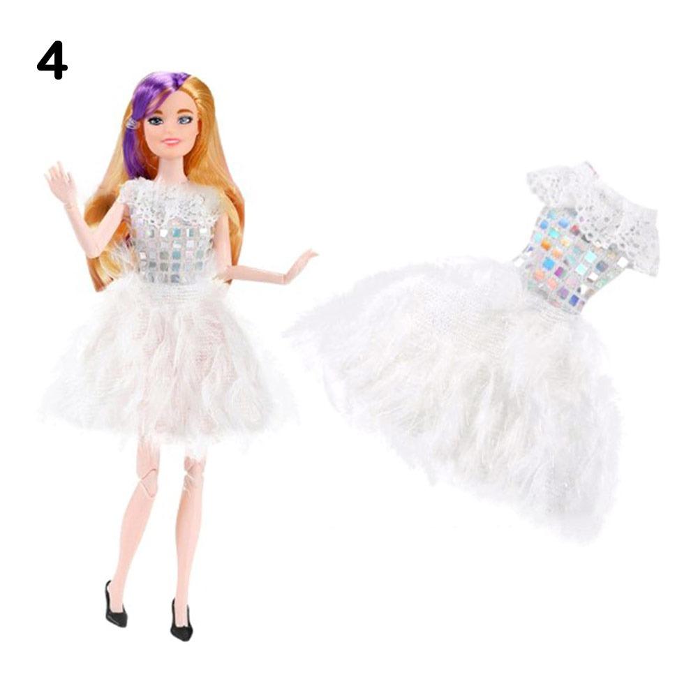 Fashion Doll Party Clothes for 30cm Doll/for 1/6 BJD Dolls/for 11.5" Dolls DIY Accessories