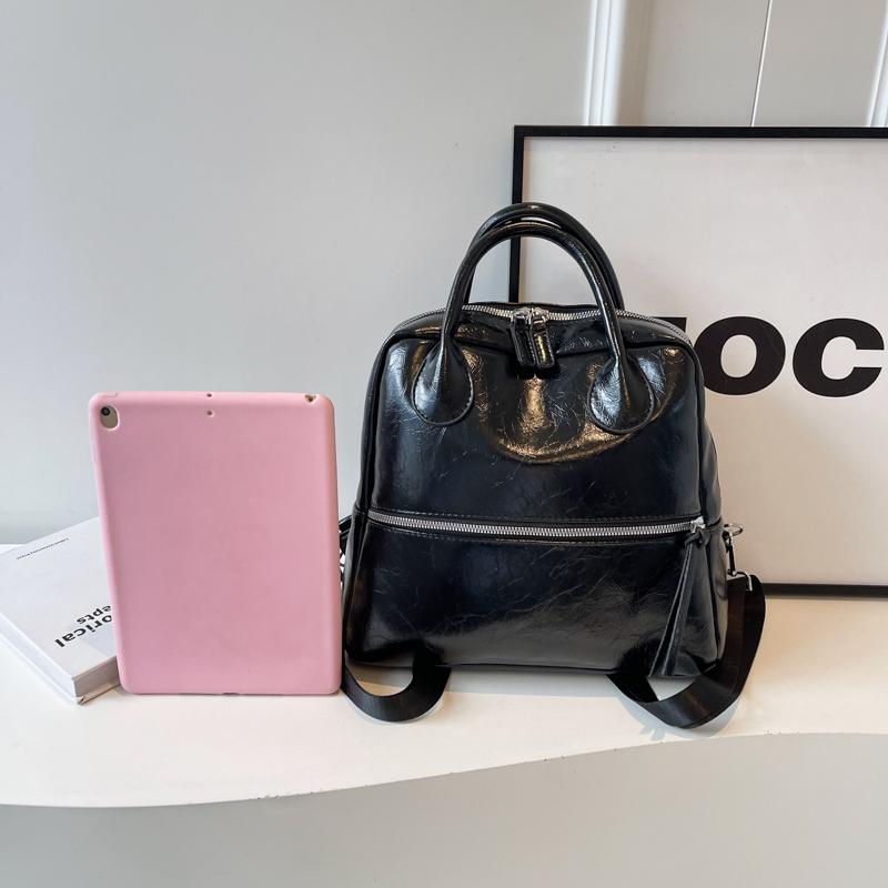 Women's Bag PU Multilayered Soft Leather Ladies Fashion Simple Shoulder Bags Mom's Bags Crossbody Bag