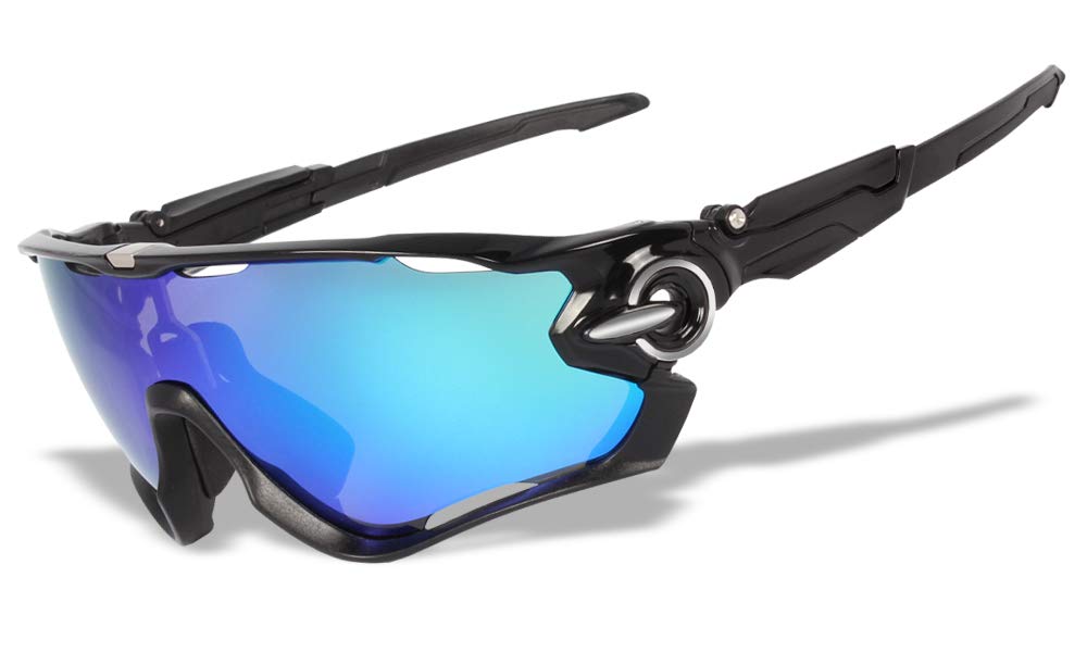 

Dimmable Polarized Iridium Lens 3 Pieces Switch Replacement Original Sports Sunglasses JB [EIENNO] (JB03a)