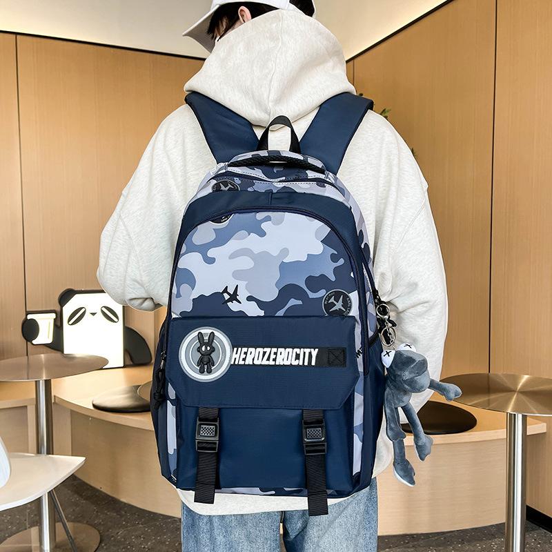 Sac étanche Garçon Sac à Dos Camouflage Homme Grande Capacité