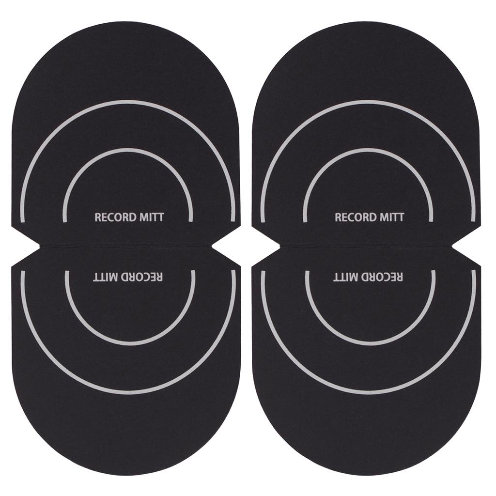 Record Mitt 2pcs Anti Static Record Cleaner Handler Protector Record Player Accessories for LP Handling and Avoiding