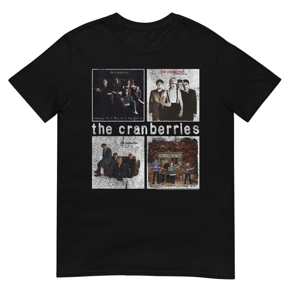 The Cranberries Distressed Album Covers Vintage Band Tshirt