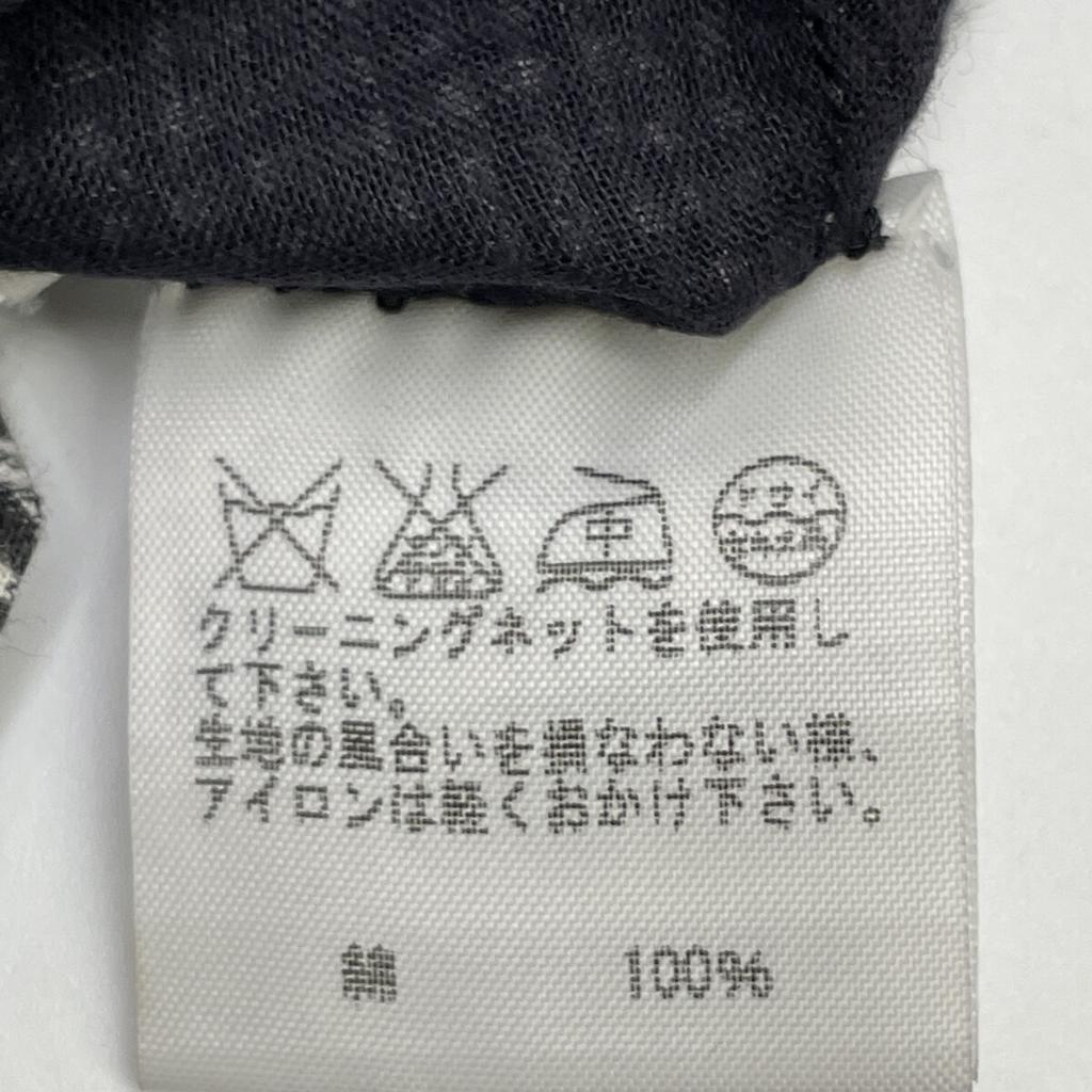 Haat Black x White Kingham Check Embroidered Short Sleeve Dress dress 2 Black x whiteUsed