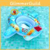 Child Swim Ring With Side Flotation Preventing Flip Over Inflatable Swimming Armpit Float Ring