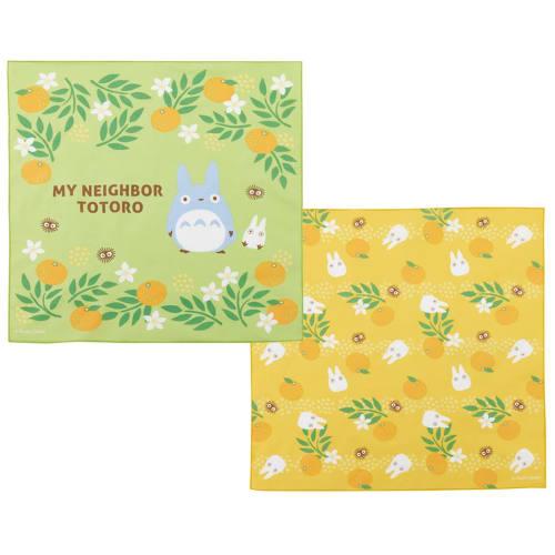 Skater Lunch Cloths for Kids, Set of 2, Studio Ghibli "My Neighbor Totoro" Design, KB4WN