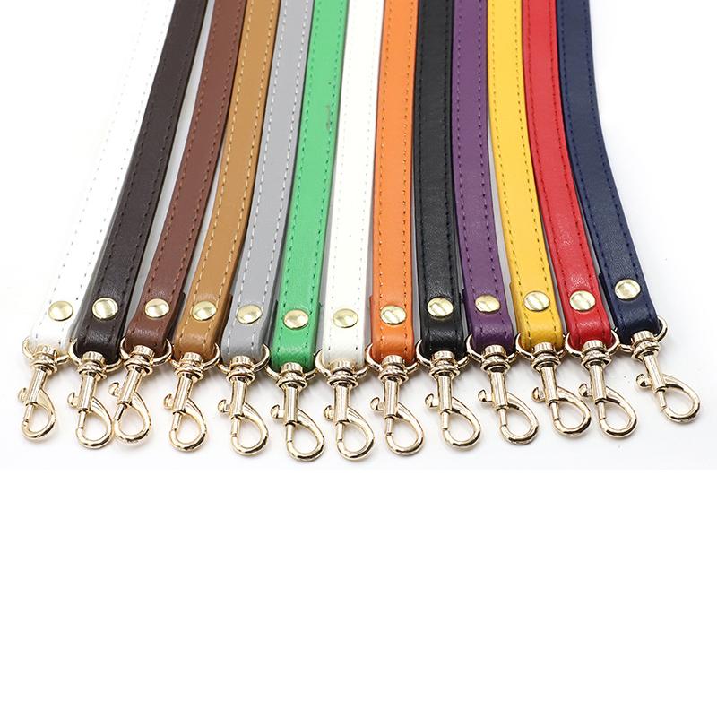 1Pc Imitation Leather DIY Tote Handbag Shoulder Long Crossbody Shoulder Bag Strap Replacement Solid Color Adjustable 120CM