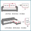 Sofa Cover For Living Room Waterproof Fabric Sofa Coversastic Corner Sofa Seat Cushion Cover Furniture Protector