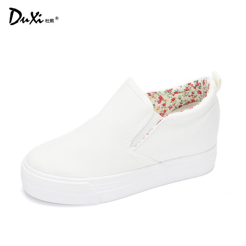 

Женские парусиновые туфли на толстой подошве, увеличивающие рост - модный белый цвет, весна 2024 г. 39 белый