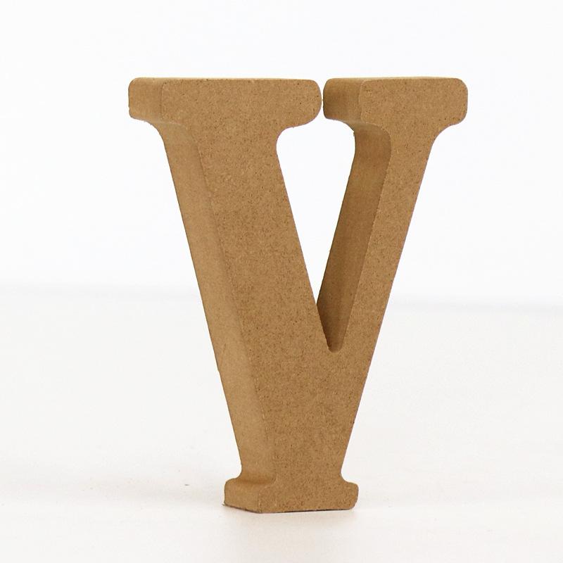 Collocation DIY Wooden Alphabet Letter Personalised Ornament Name Design for Wedding Birthday Party Home Decoration Craft Gift