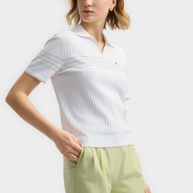 New FILA Knitwear Women's Cloud White F11W523409F-WT