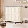 Miflame Foldable Storage Box with Wheels