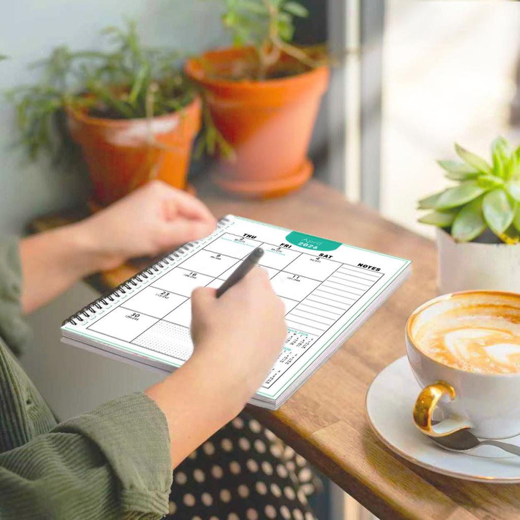 A Watercolor Monthly Planner For 2026-2028, Perfect As A Gift For Family And Friends To Help Plan Your Time And Schedule.