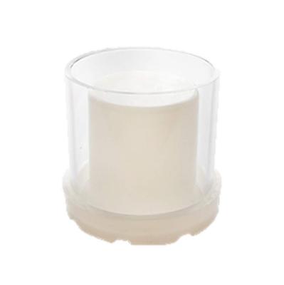 Stor Cylinder Ljuslykta Form, Ihålig, Mjuk Silikon, Harts, Prydnadshållare, Silikonform, Skärare