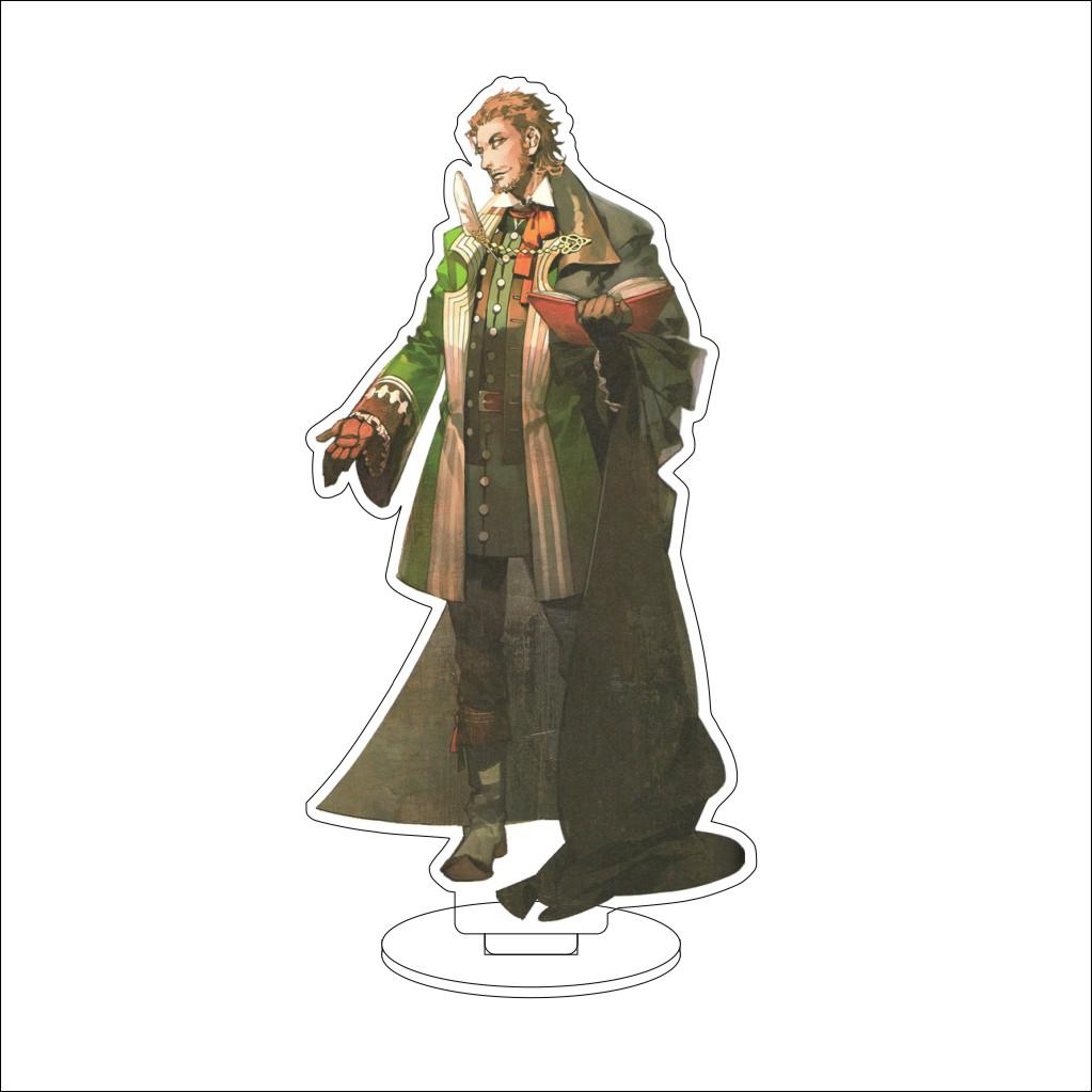 16CM Anime Fate/stay night Cosplay Acrylic Stand Ornaments Rider/Caster/Kirei Kotomine Figure Stand Halloween Gifts