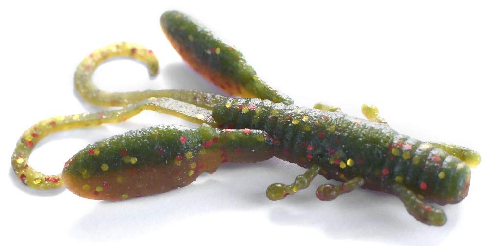 Berkley Maxcent Critter Hog 2.6 Inch Green Pumpkin PBMSCRH2.6-GP Black
