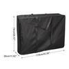 1PC Outside Folding Chair Storage Bag 110*28*74CM Large Outside Folding Chair Storage Case With Zipper Handles Adjustable Strap