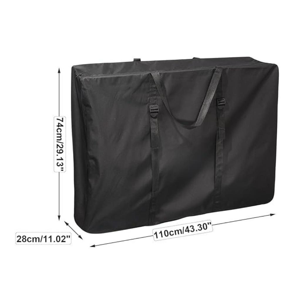 1PC Outside Folding Chair Storage Bag 110*28*74CM Large Outside Folding Chair Storage Case With Zipper Handles Adjustable Strap