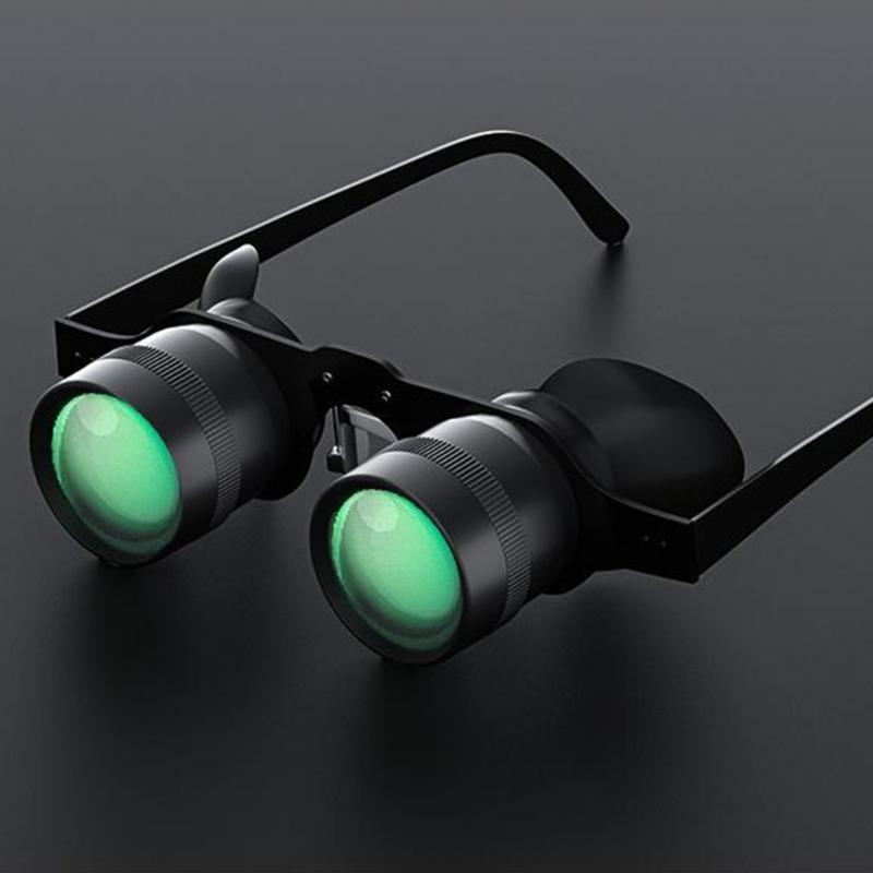 Fishing Binoculars Portable Telescope Fishing Magnifier Glasses Opera Glasses