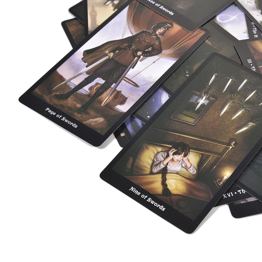Tarot Cards The Steampunk Tarot Table Deck Board Game Card For Family Gathering Party Playing Card Games