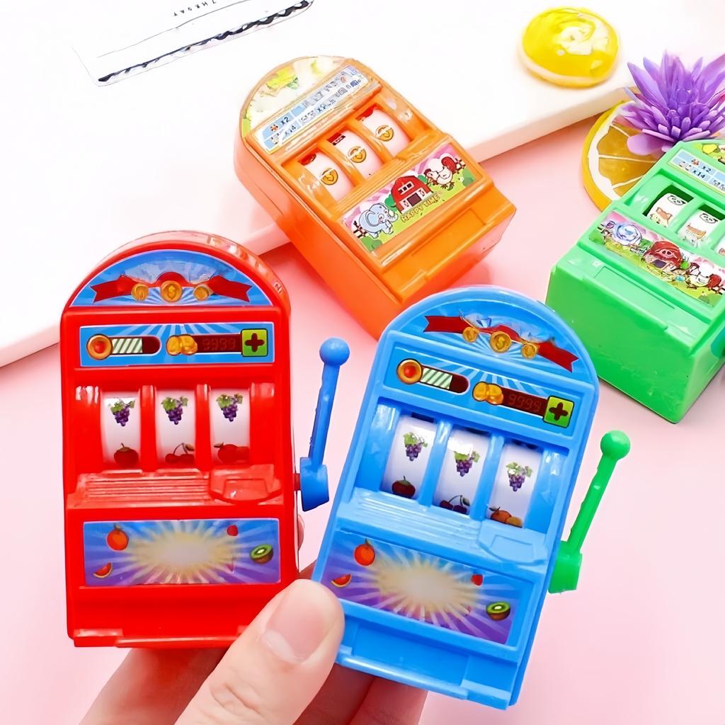 Mini Manual Lottery Machine Toys Fun Desktop Parent-Child Interactive Game Toy Puzzle Stress Relief Toy Party Christmas Gifts