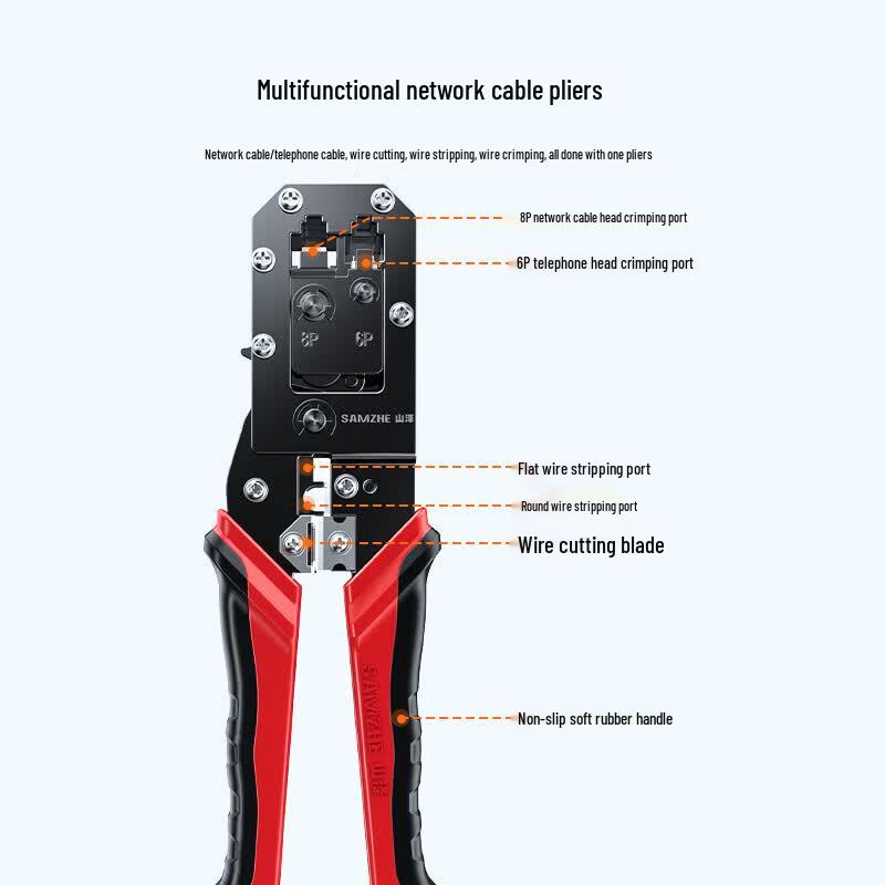 SAMZHE Network Cable Repair Tool Kit