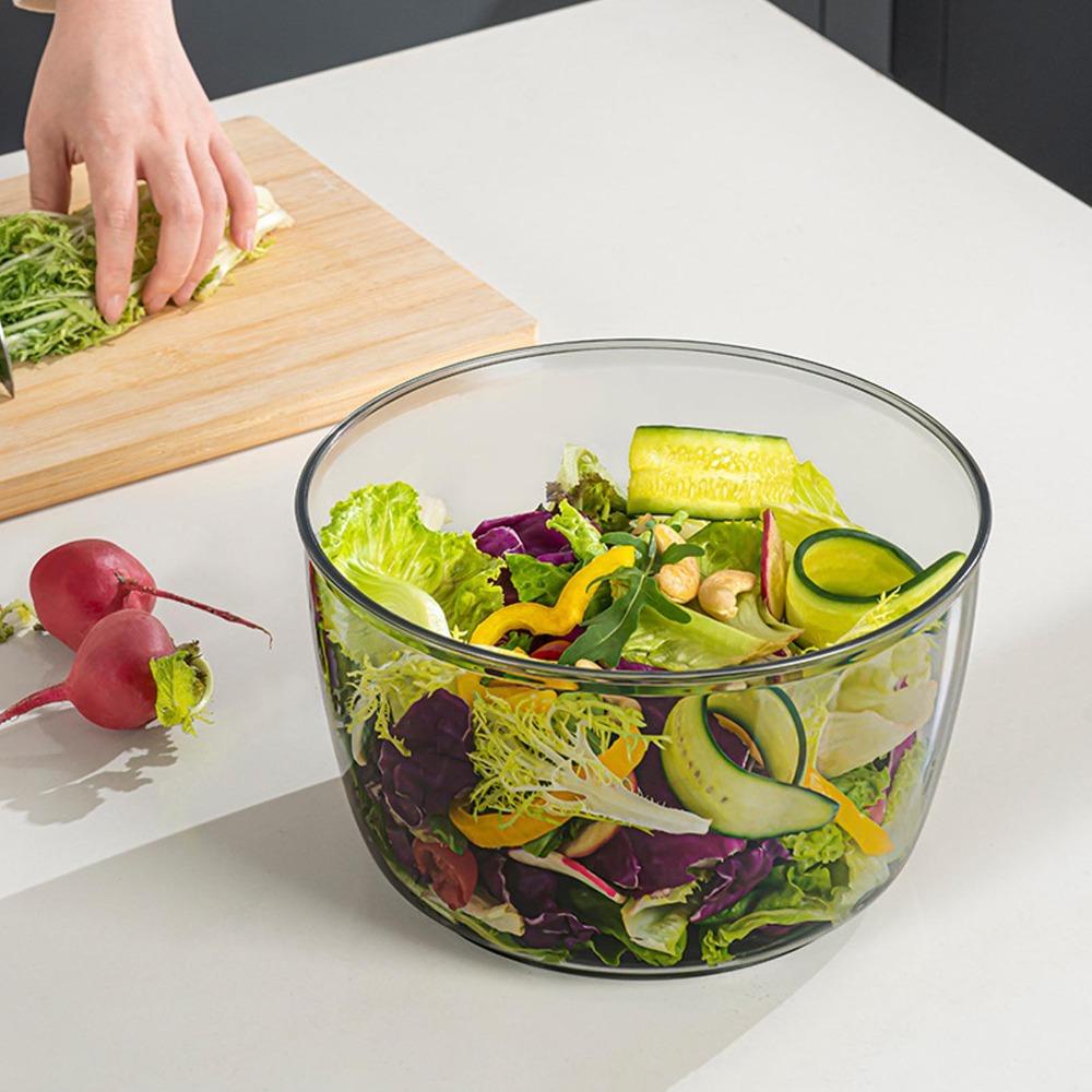 PP Vegetable Washer Spinner Bowl Large Capacity Vegetable Spinner  Vegetables and Fruits