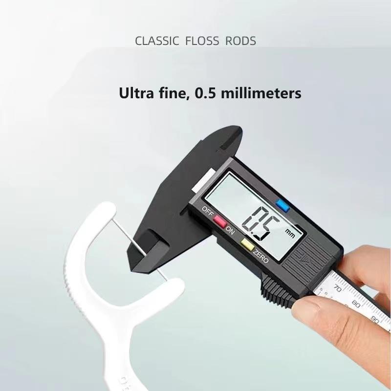 50 buc/100 buc ață dentară, ață dentară, scobitoare, curățător de dinți, înlocuitor scobitori, periuță de dinți, Tlosser