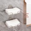 Punch-Free Stainless Steel Soap Rack - Seamless, Reinforced, Thickened Design for Bathroom or Toilet