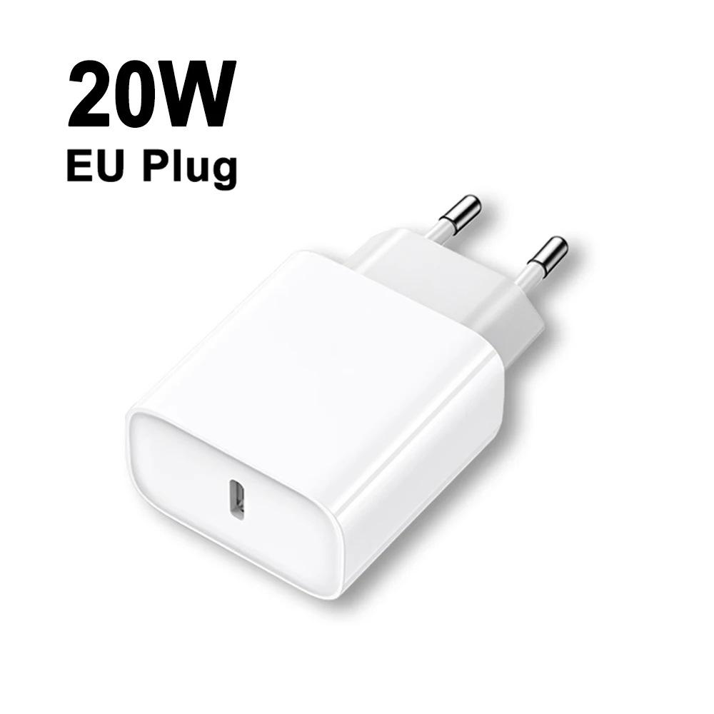 PD20W EU Fast Charger for Xiaomi, Samsung, Apple 17/16/15 Pro Max
